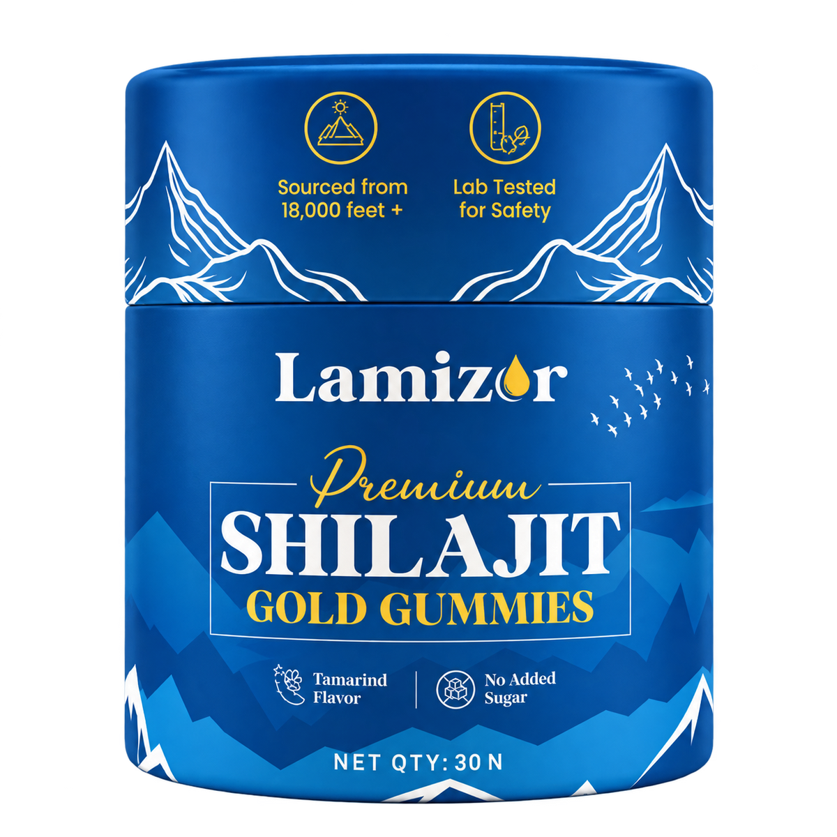 Gold Shilajit Energy Gummies