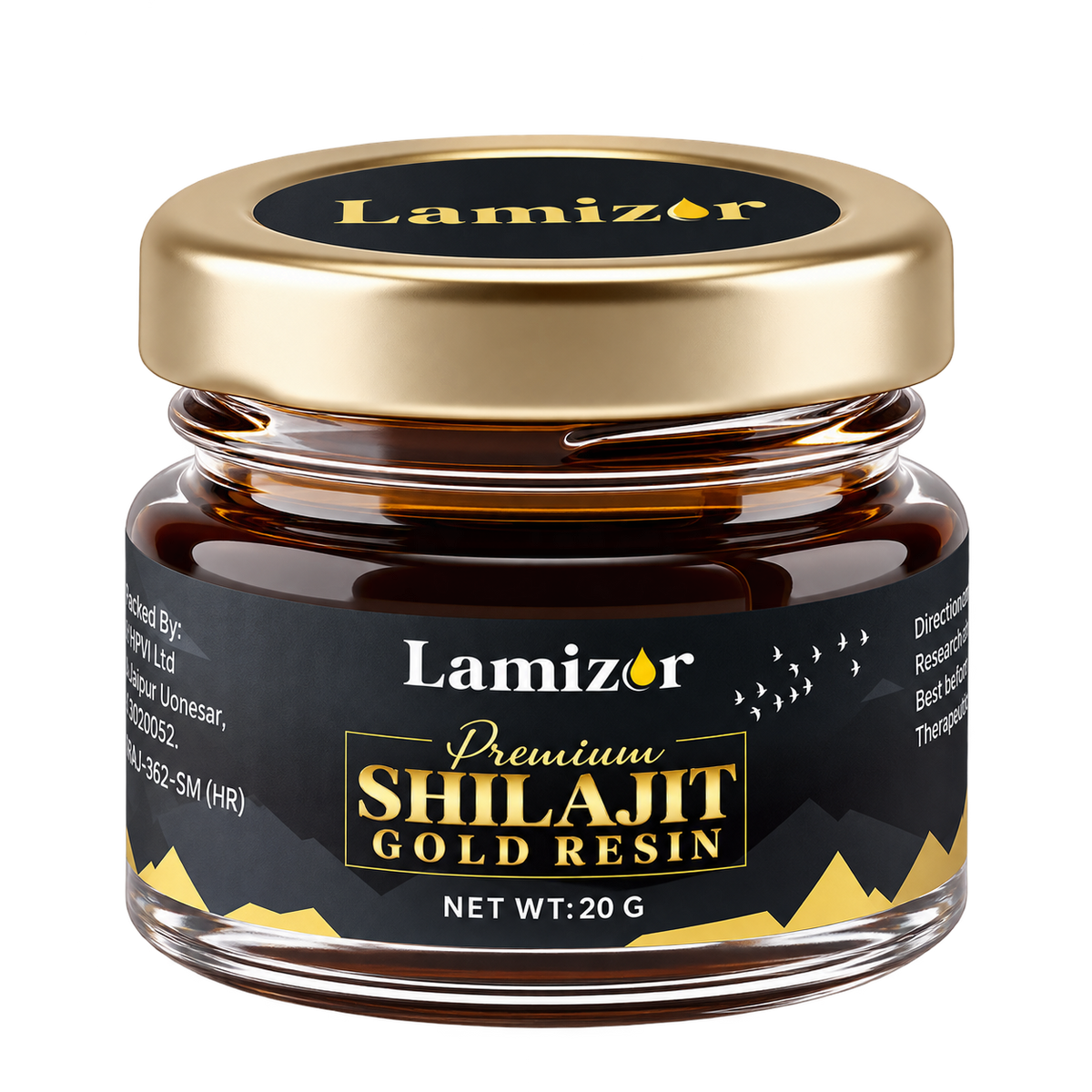 Himalayan Shilajit Gold Resin