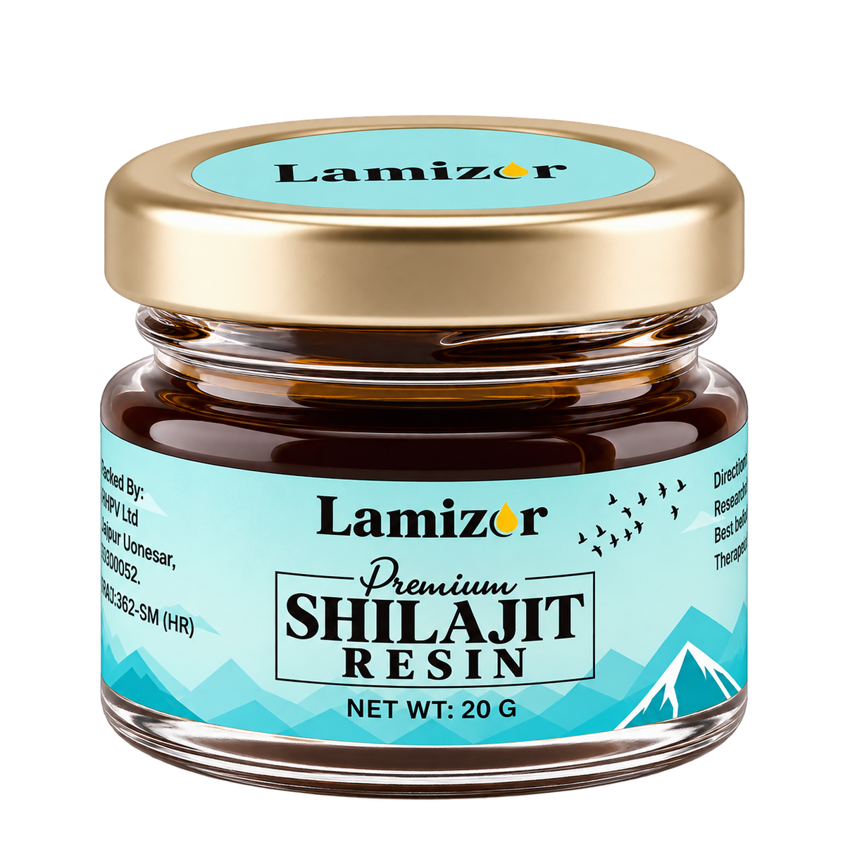 Pure Himalayan Shilajit Resin with Fulvic Acid